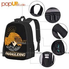 Paragliding Backpack Large Capacity School Schoolbag Sports Bag