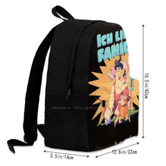 Family Teen College Student Backpack Laptop Travel Bags