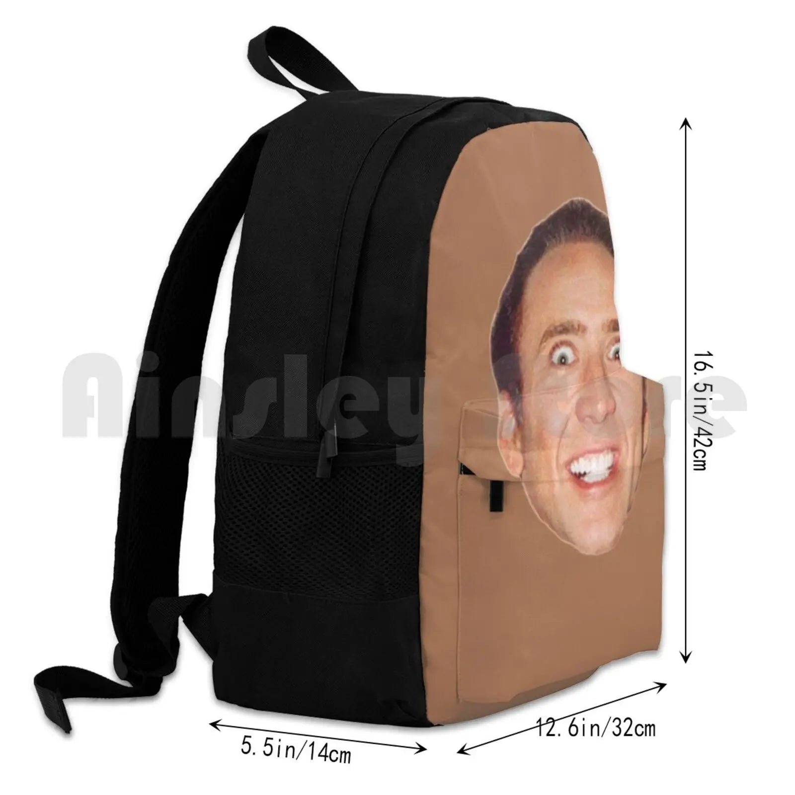 Nicolas Cage Watching You Outdoor Hiking Backpack