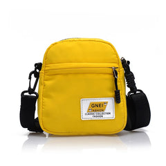 Canvas Small Square Handbag Messenger Bags for Women