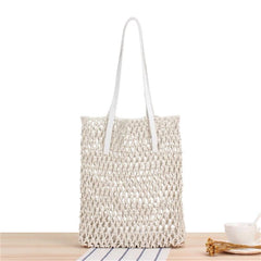 INS Solid Vacation Travel Tote Bag Beach Bag for Women IL00599