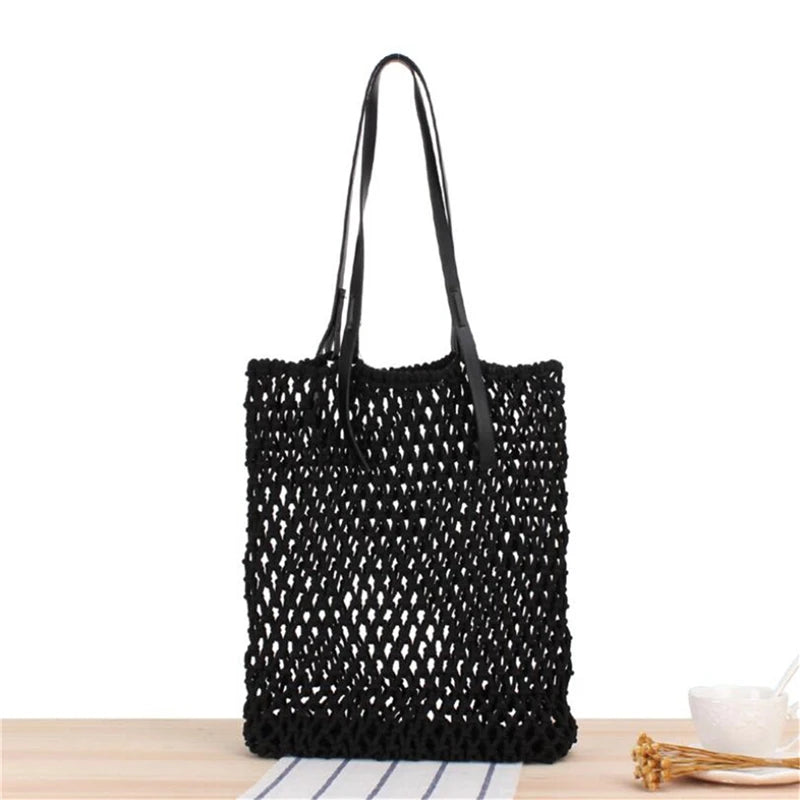 INS Solid Vacation Travel Tote Bag Beach Bag for Women IL00599