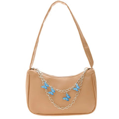 Women Butterfly Chain Bag Candy Bag Female Underarm Bags Ladies Travel Purses