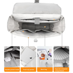 Waterproof 15.6 in Laptop Backpack for Women School Bag Girl Men
