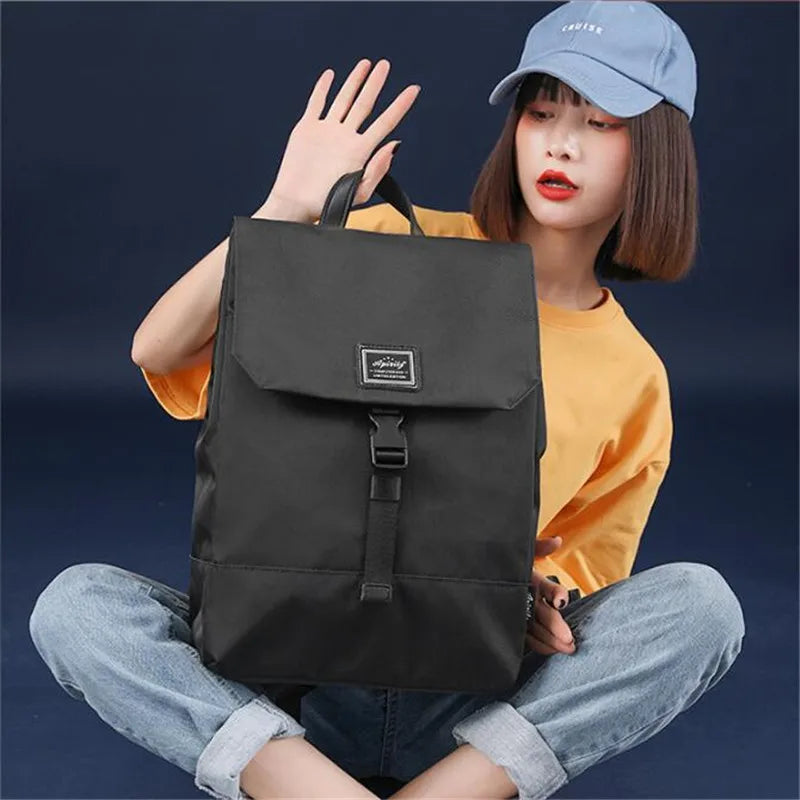 Waterproof 15.6 in Laptop Backpack for Women School Bag Girl Men