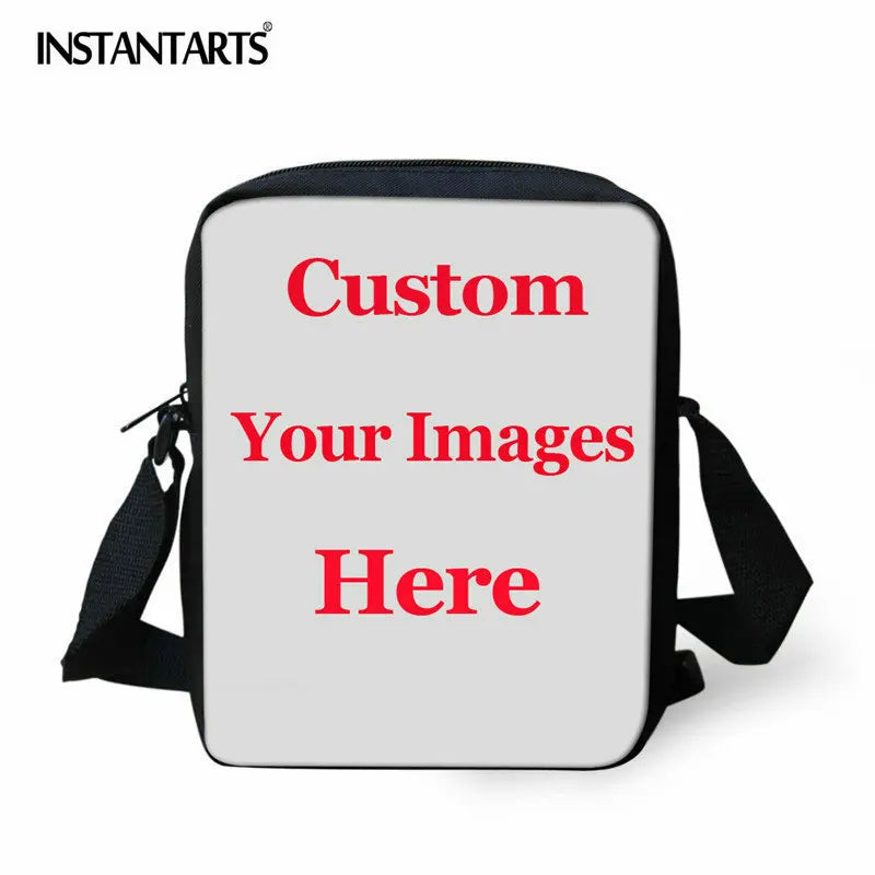 3D Wolf Printing Women's Mini Crossbody Bags for Girls