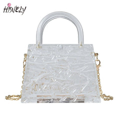 Jelly PVC Women's Crossbody Bag Mini Handbag Purse