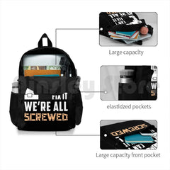 Papa Can't Fix It-Funny Great Gift For Grandpa-Father's Outdoor Hiking Backpack