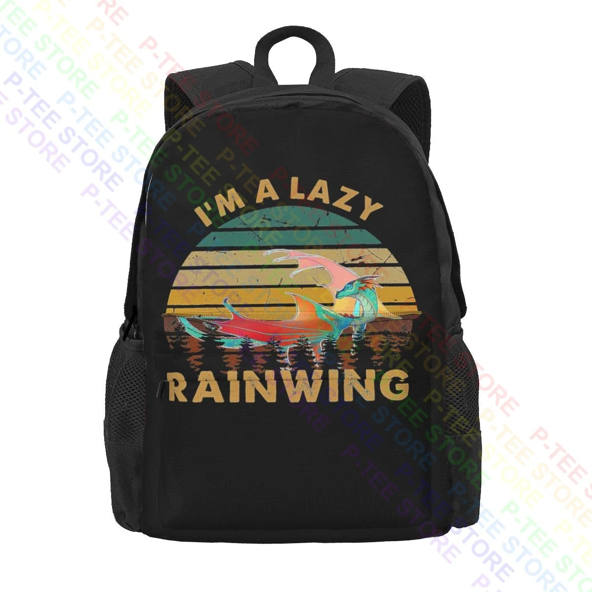 Rainwing Dragon Wings Of Fire Large Backpack Schoolbag