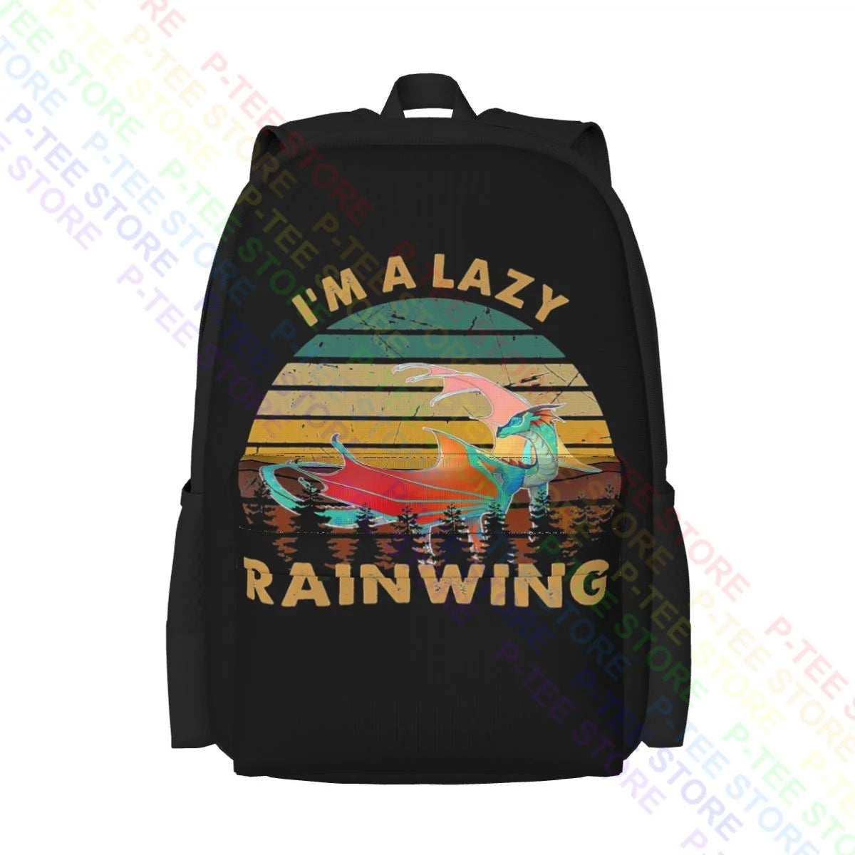 Rainwing Dragon Wings Of Fire Large Backpack Schoolbag