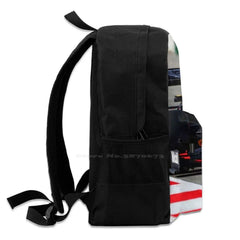 F1 Car School Bag Backpack Laptop 15 Inch Sports Racing Driver FIA Racing