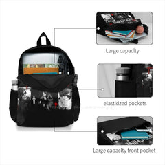 Indochine School Bag Big Capacity Backpack Laptop 15 Inch French Pop