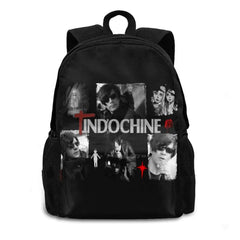 Indochine School Bag Big Capacity Backpack Laptop 15 Inch French Pop