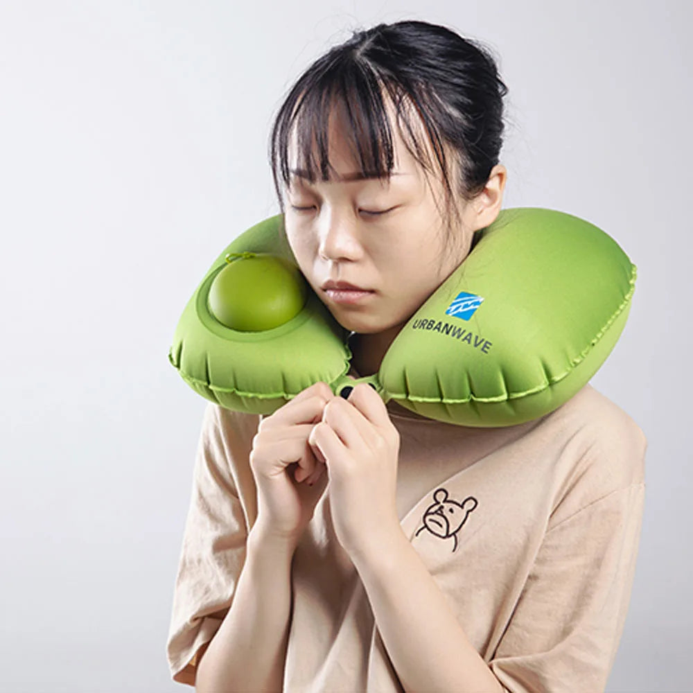 Inflatable Pillow Set for Travel, Foldable & Portable, 4pc/s