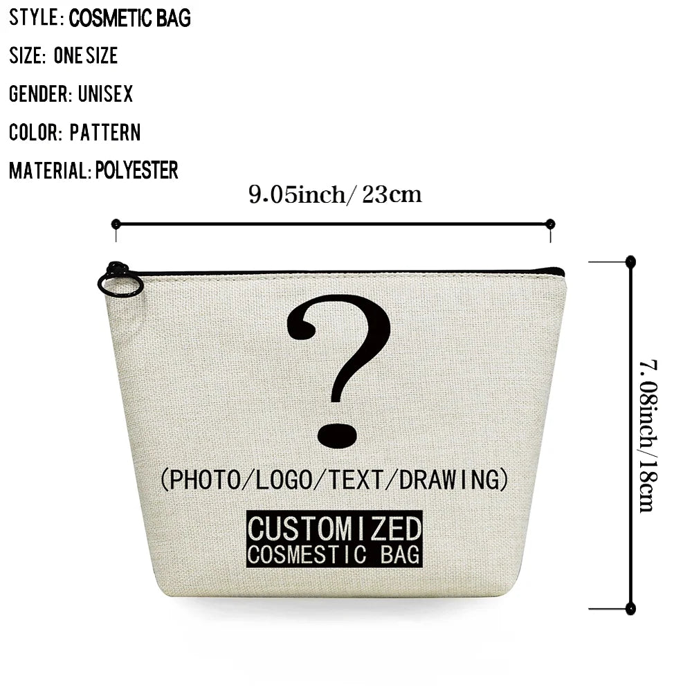 Initial Letter Flower Name Toiletry Kit Women Toiletry Bag