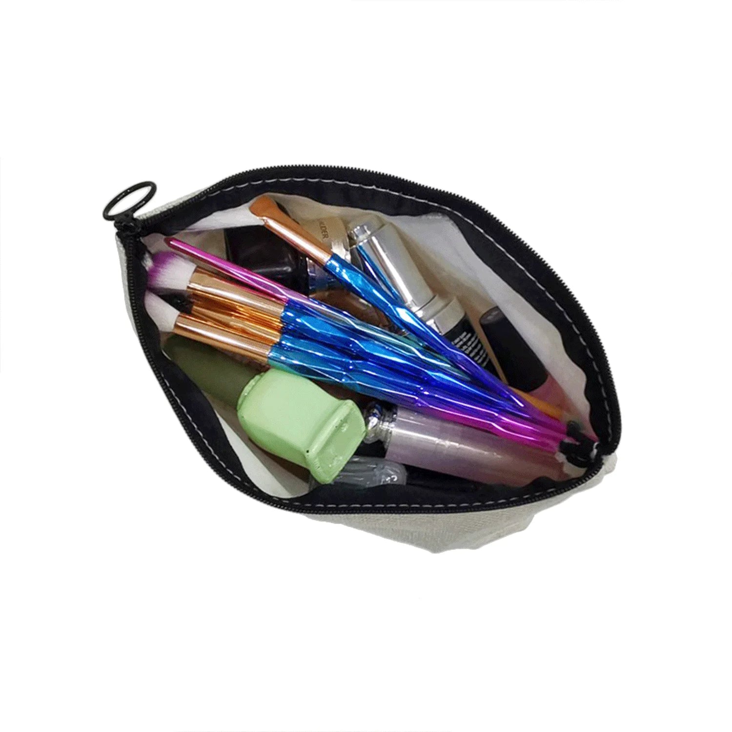 Initial Letter Flower Name Toiletry Kit Women Toiletry Bag