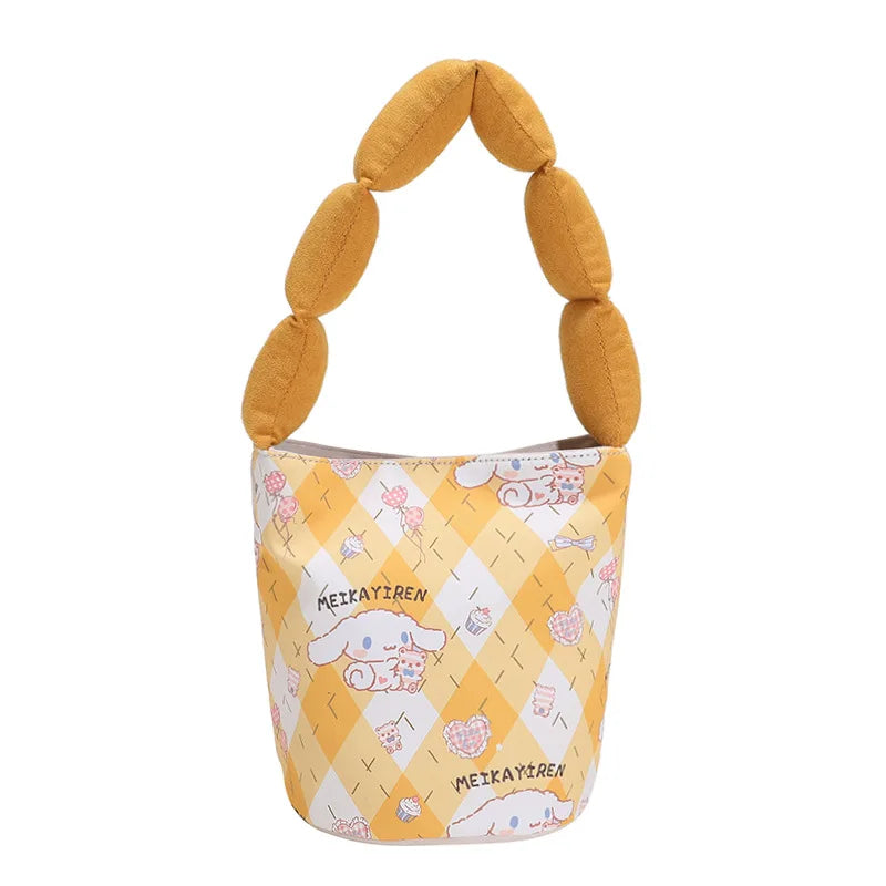 Simply Handbags Bucket Bag Woman's Canvas Small Tote Bags