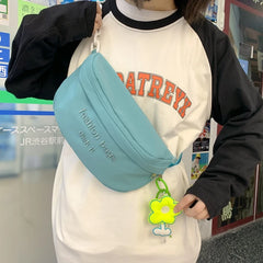 Japanese Ins Large-capacity Chest Bag for Girls