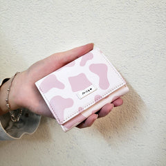Ins Women's Short Wallet Coin Purse Card Case Small Bag