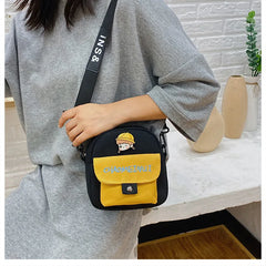 Harajuku Girls Messenger Bags Shoulder Bag Version Canvas Women Bag