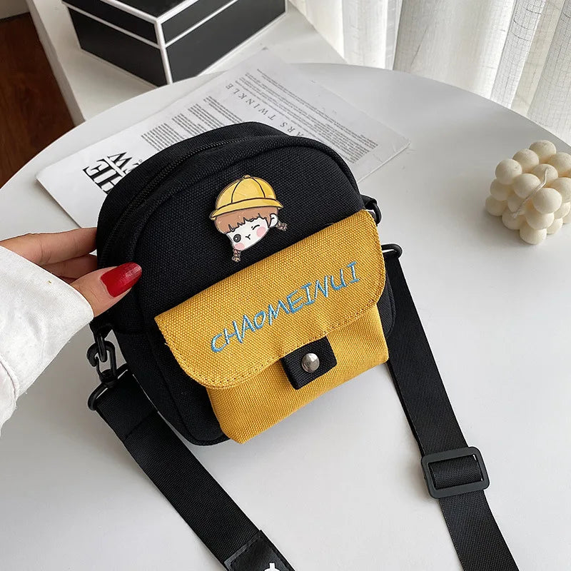 Harajuku Girls Messenger Bag Canvas Shoulder Bag