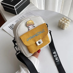 Harajuku Girls Messenger Bags Shoulder Bag Version Canvas Women Bag