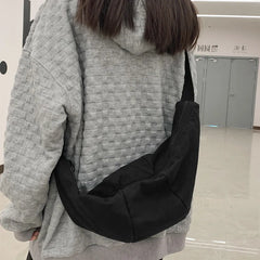 Japanese Wild Canvas Bag Harajuku Large-capacity Shoulder Bag