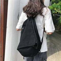 Ins College Students Backpacks Large Capacity Canvas Bag