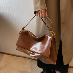 Ins Ladies Retro Postman Bag Adult Girls Tote Bag Women's Shoulder Bag