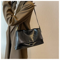 Ins Ladies Retro Postman Bag Adult Girls Tote Bag Women's Shoulder Bag