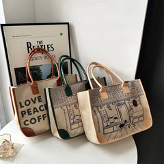 Canvas Tote Bag Women Handbags Shoulder Bags