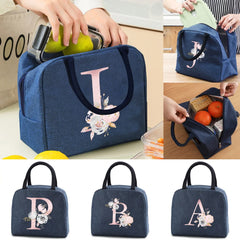Insulated Cooler Lunch Bags Kids Food Thermal Lunch Box Women Picnic Canvas Tote