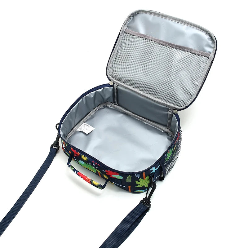 Insulated Kid Lunch Bag Box for Boys Girls Thermal Cooler Food