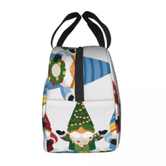 Insulated Lunch Bag Thermal Gnomes Tote Bags Cooler Picnic Food Lunch Box