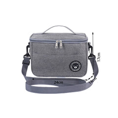Insulated Lunch Box Men Women Travel Portable Camping Picnic Bag