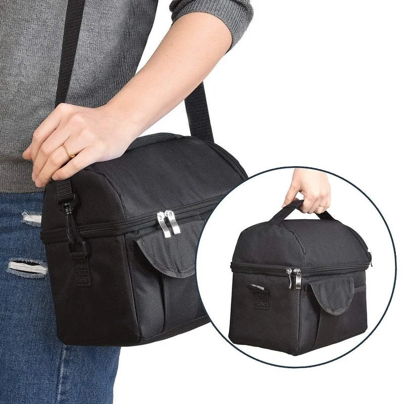 Insulated Lunch Box Tote Bag Travel Men Women Adult Cold Food Thermal Cooler