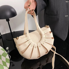 Internet Celebrity Bucket Bag Women's Casual Shoulder Crossbody Bag