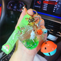Luminous Stone Backpack Rabbit Pendant Christmas Gift