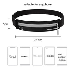 Invisible Running Belt Bag Sports Pack Hidden Gym Bags Phone Holder