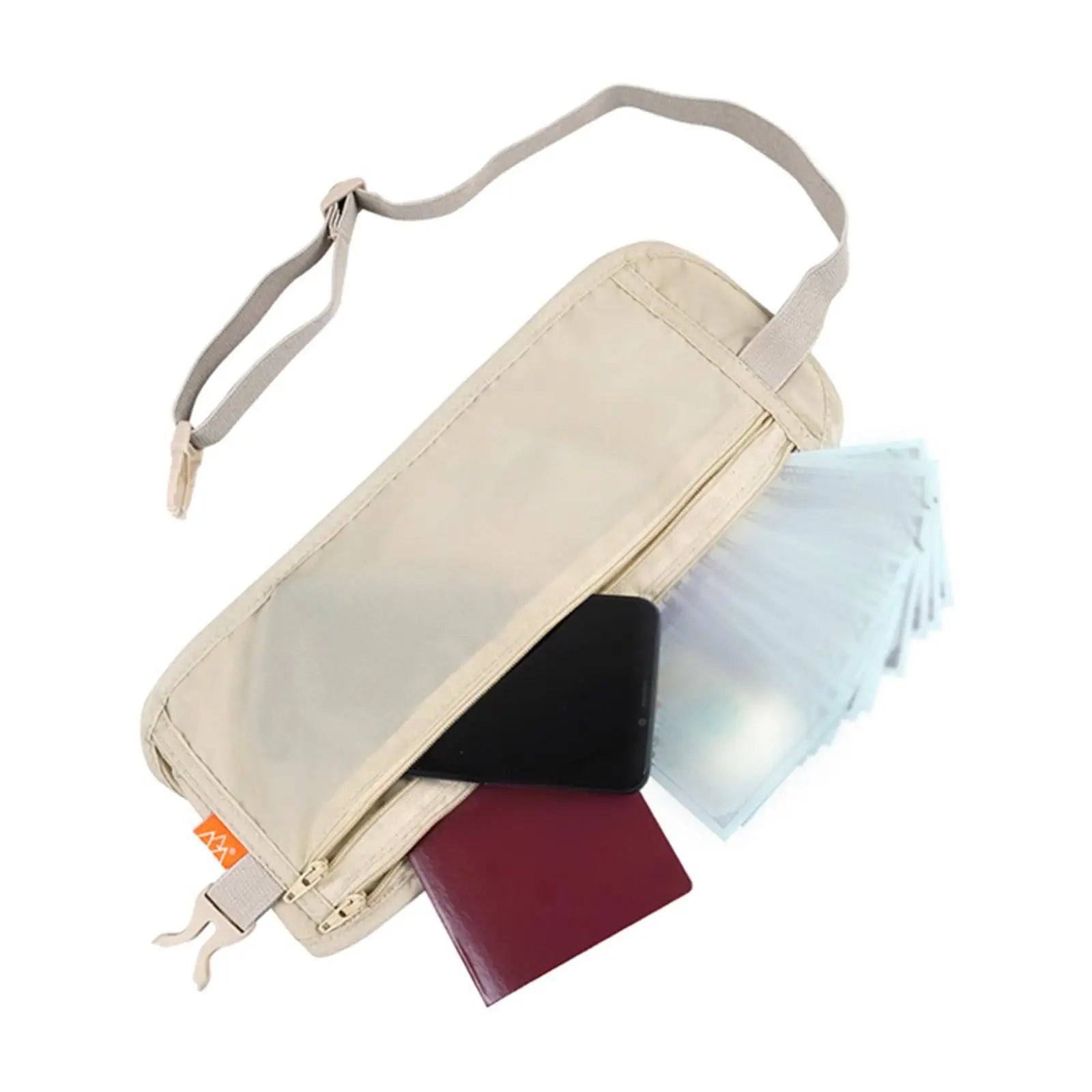 Travel Waist Pack Pouch Safe Anti-theft Passport Multifunctional Belt Bag