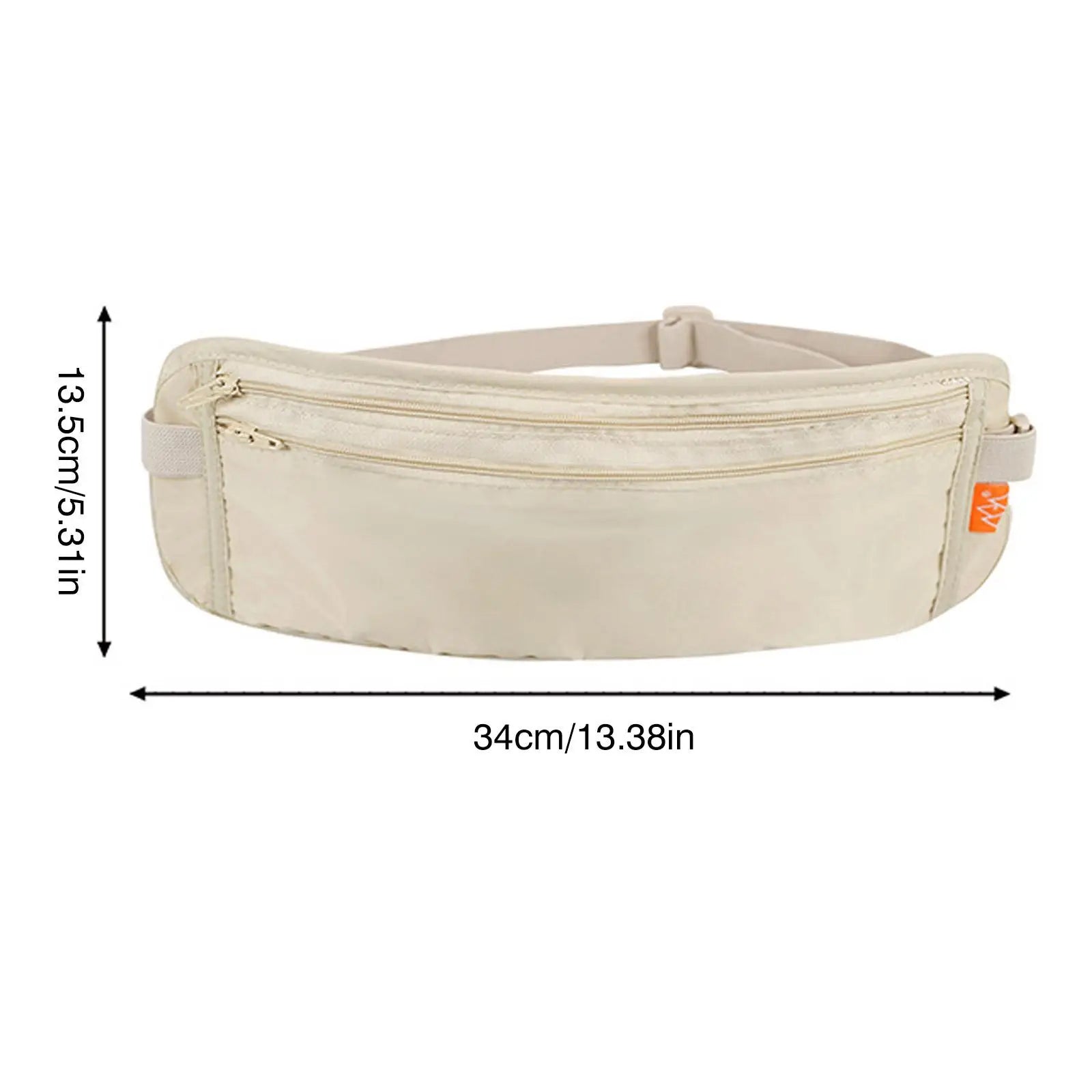 Travel Waist Pack Pouch Safe Anti-theft Passport Multifunctional Belt Bag