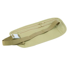 Travel Waist Pack Hidden Security Wallet for Passport Money Belt Bag
