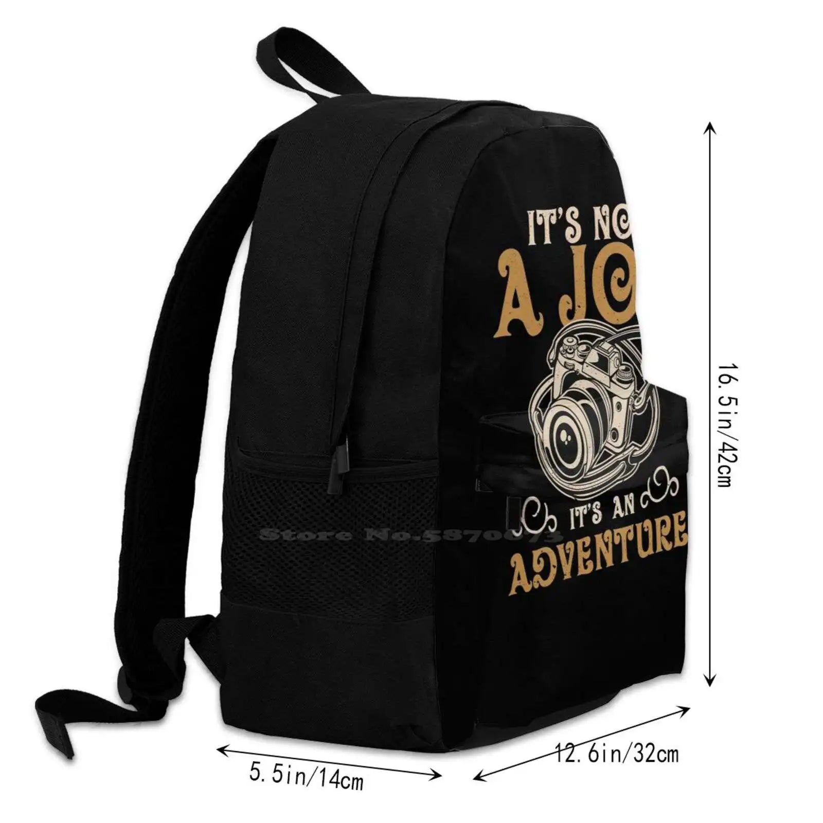 Adventure Backpack for Men Women Teens Girls - Photographer Bag