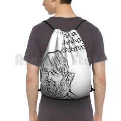 Shawshank Redemption Last Man On Earth Backpack Drawstring Bag