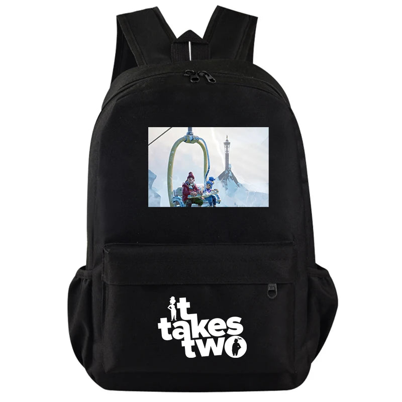 Kids Backpack Waterproof School Bag Girls Boys Children Book Bag