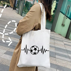 Brazil Brazilian Flag Soccer Ball Football Lover Women Girl Canva...