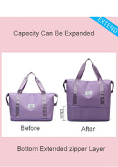 Waterproof Gym Bag w/ Shoe Compartment