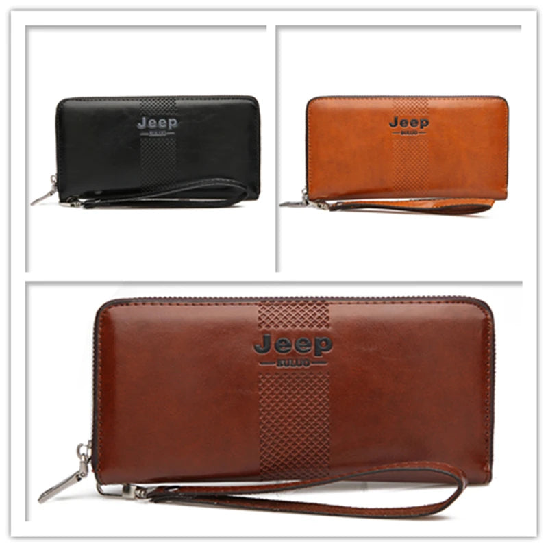 Long Wallet Men's Purse Large Capacity Handbags Clutch Bag
