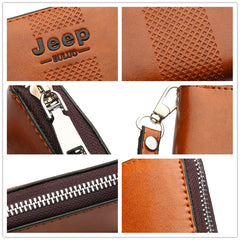 Long Wallet Men's Purse Large Capacity Handbags Clutch Bag