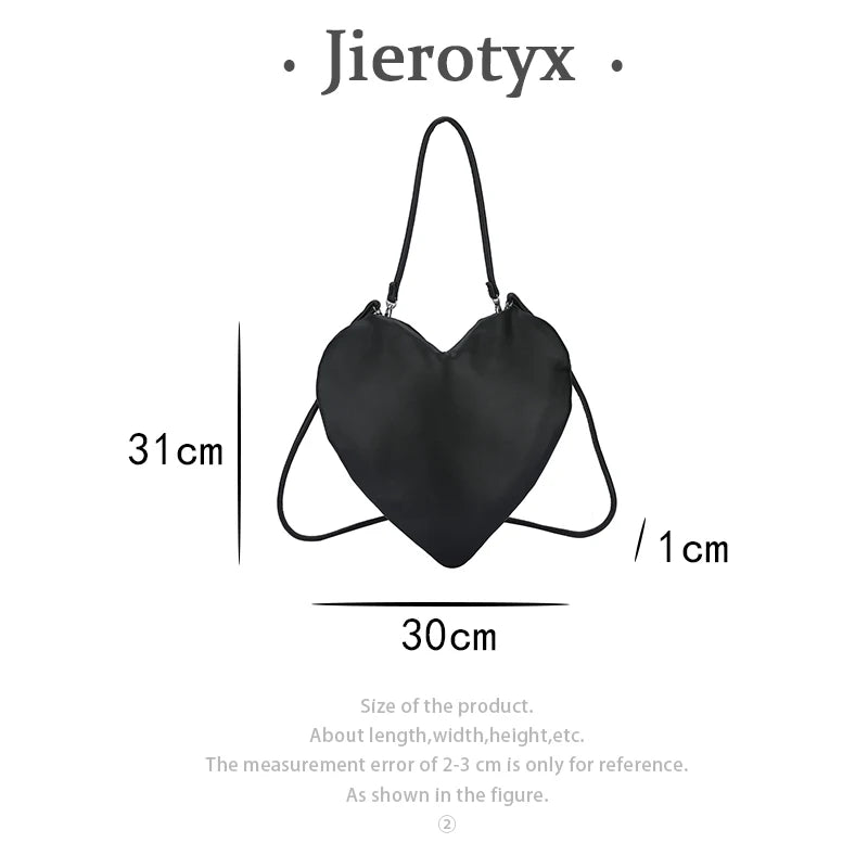 Heart-Shaped Crossbody Mini Handbag for Women